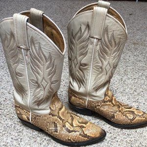 Tony Lama Snakeskin Boots